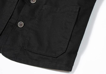 Vesta usoara, respirabila, cu nasturi si buzunare pentru iesiri in natura, negru 2XL [4]