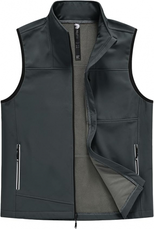 Geci si Veste dama - Vesta usoara, respirabila, impermeabila, cu fermoar si buzunare pentru iesiri in natura 3XL
