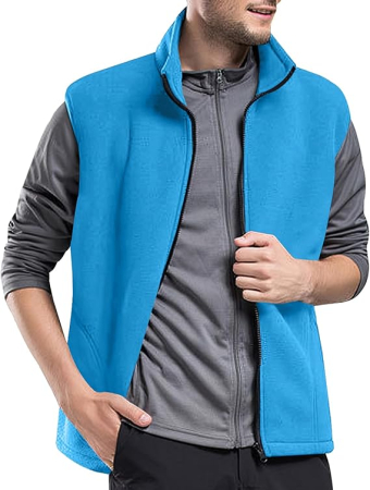 Geci si Veste dama - Vesta usoara, respirabila, cu fermoar si buzunare pentru iesiri in natura XL