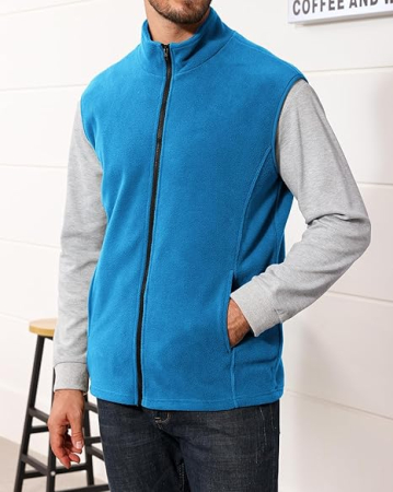 Vesta usoara, respirabila, cu fermoar si buzunare pentru iesiri in natura L [3]