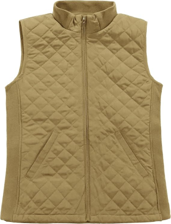 Geci si Veste dama - Vesta kaki usoara, captusita, respirabila, cu buzunare laterale inclinate, L