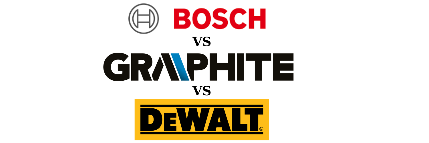 Comparam DeWalt, Bosch si Graphite