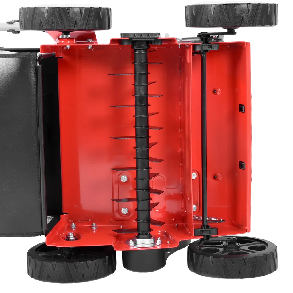 Aerator pe benzina, 208 cmc, latime de lucru 40 cm, HECHT 5676 2 IN 1 [8]