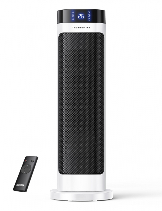 Aeroterma Ceramica TaoTronics TT-HE018, 2000W, 3 niveluri, Telecomanda, Control Touch [5]
