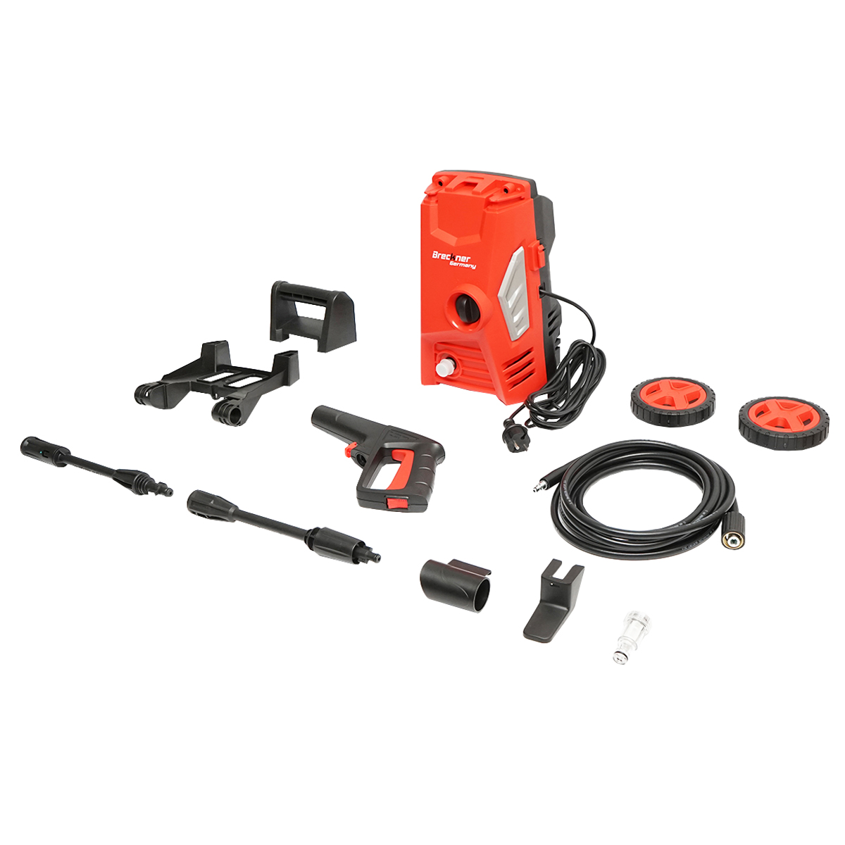 Aparat de spalat cu presiune 1600W, 130 bari 5.2l/min cu furtun si pistol Breckner Germany BK77091 [2]
