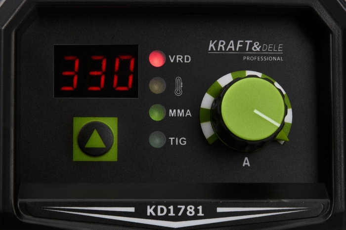 Aparat de sudura cu invertor MMA TIG LIFT VRD, 330A, Kraft&Dele KD1781 [2]