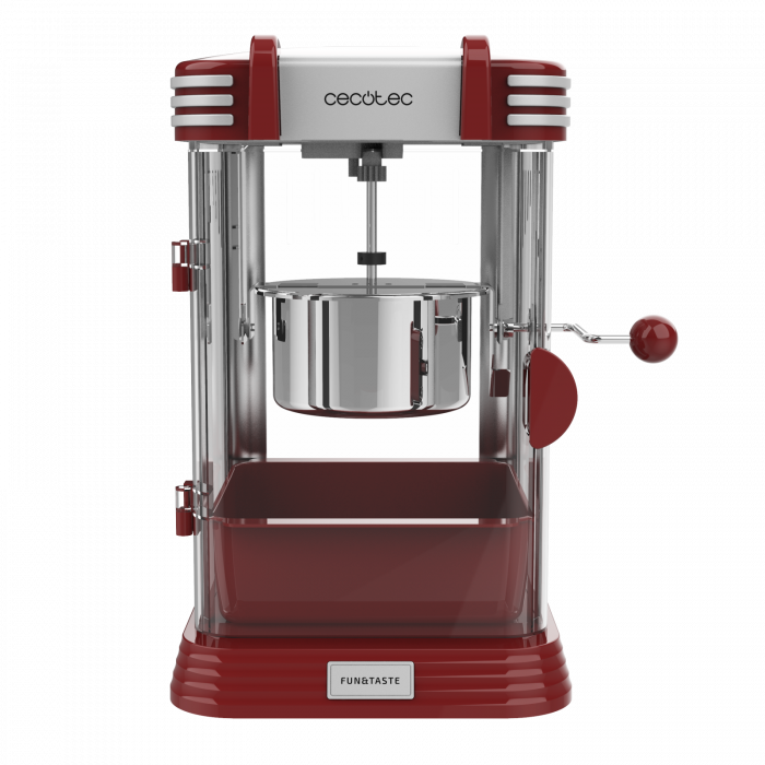 Aparat pentru popcorn, Cecotec FunTaste P  Corn Classic, 300W, inox, lumina interna [5]