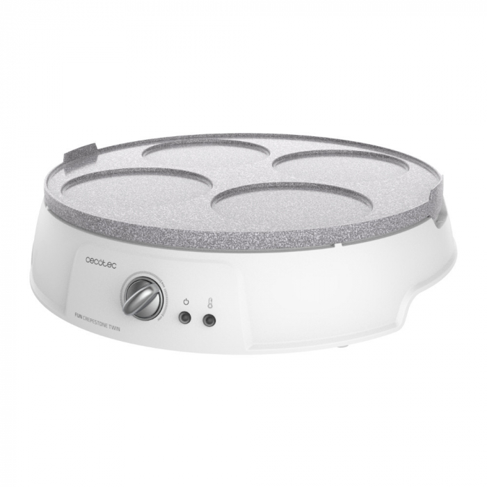 Aparat pentru preparat clatite CECOTEC 8008, placa reversibila,1200W, Diametrul placii 30cm,alb - Resigilat [1]