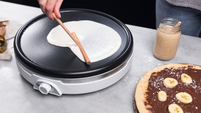 Aparat pentru preparat clatite Cecotec Fun Crepestone XL INOX, 38 cm, 1350 W - Resigilat [3]