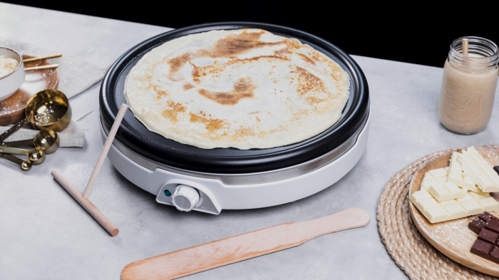 Aparat pentru preparat clatite Cecotec Fun Crepestone XL INOX, 38 cm, 1350 W - Resigilat [2]