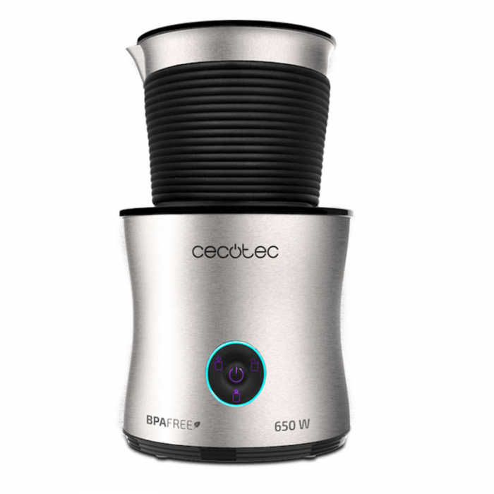 Aparat pentru spumarea laptelui Cecotec Power Latte Spume 5000, interior antiaderent, 650W, ciocolata calda [1]