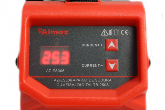 Aparat sudura , Invertor, 20-180 A, electrozi 1.6 - 5.0 mm, Almaz TB250S 250AH (AZ-ES006) [11]