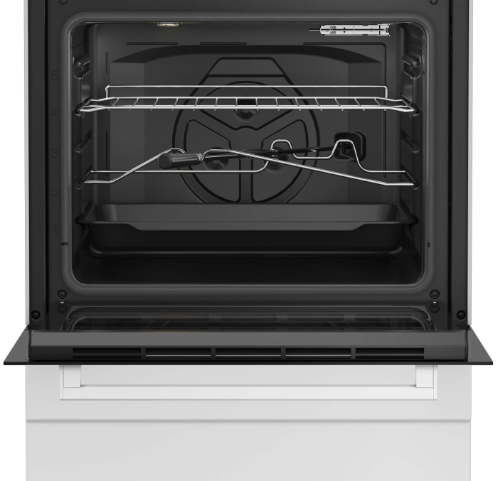 Aragaz mixt Beko FBST62110DW, 4 arzatoare, rotisor, Clasa A, Alb [3]