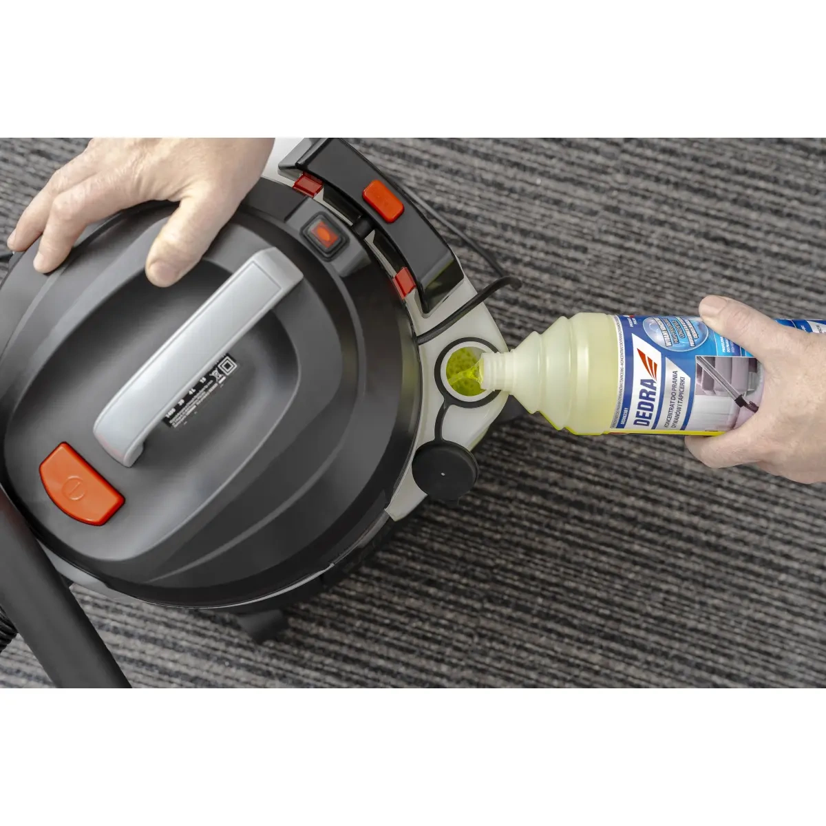 Aspirator cu spalare 2 în 1, funcționare umeda si uscata, putere 1400 W, DEDRA DED6608 [17]