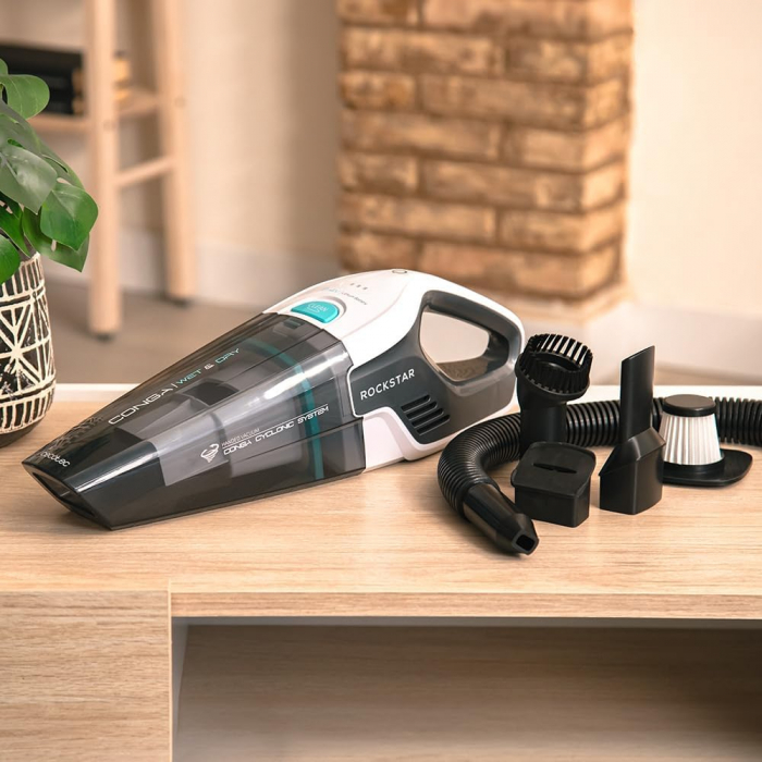 Aspirator de mana Cecotec Conga Rockstar Hand, 50W, 4.5 kPal, Baterie Li-Ion 8,4 V, 2500 mAh, autonomie 20 min [5]