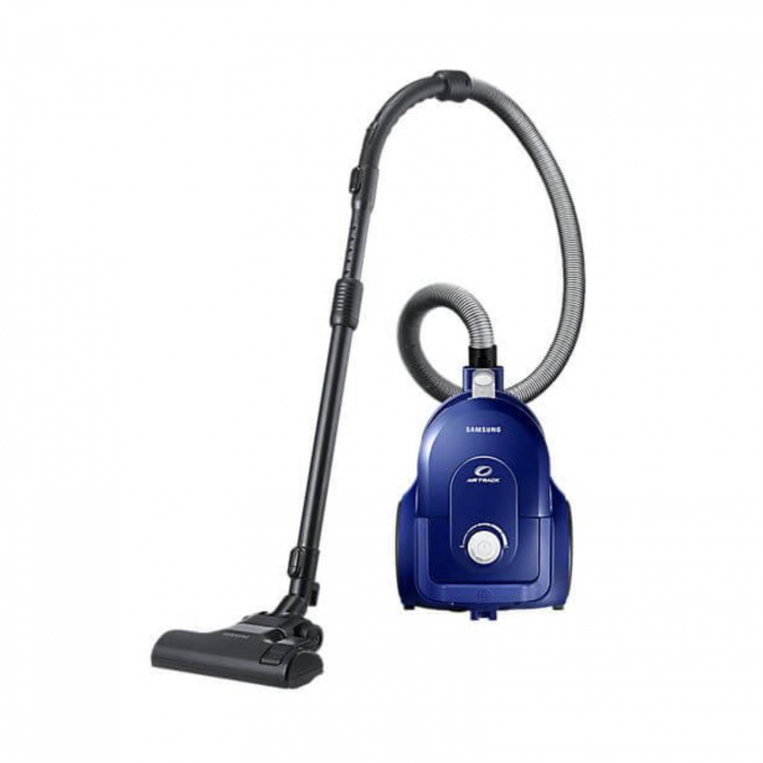 Aspirator fara sac Samsung VCC43Q0V3D, 1.3 l, 850 W, Air Track, Tub telescopic, Albastru [3]