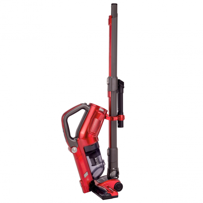 Aspirator vertical Daewoo RSH-310GR-1, tip stick, putere 130 W, recipient colectare 0.6 L, filtru HEPA, baterie Litiu-Ion reincarcabila, autonomie 30 min, Rosu [7]