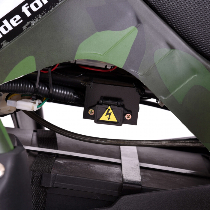ATV electric Hecht 56155 Army, 1200 w, viteza max: 40 km/h [5]