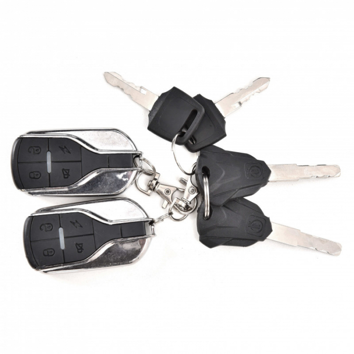 ATV electric Hecht 59399 Blue, putere 2200 W, viteza max 45 km/h [17]