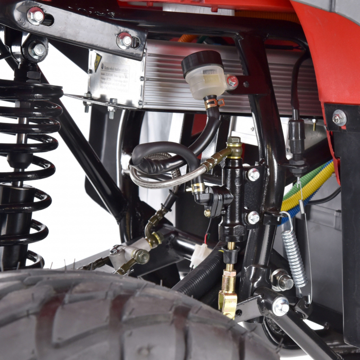 ATV electric Hecht 59399 Red, putere 2200 W, viteza max 45 km/h [8]