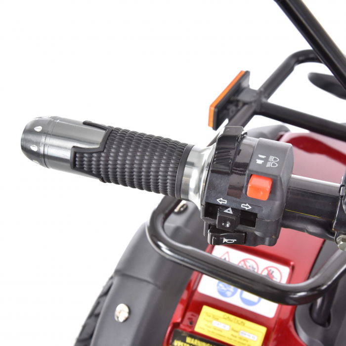 ATV electric Hecht 59399 Red, putere 2200 W, viteza max 45 km/h [12]