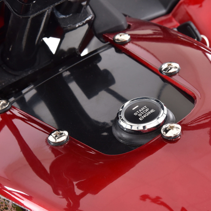 ATV electric Hecht 59399 Red, putere 2200 W, viteza max 45 km/h [11]