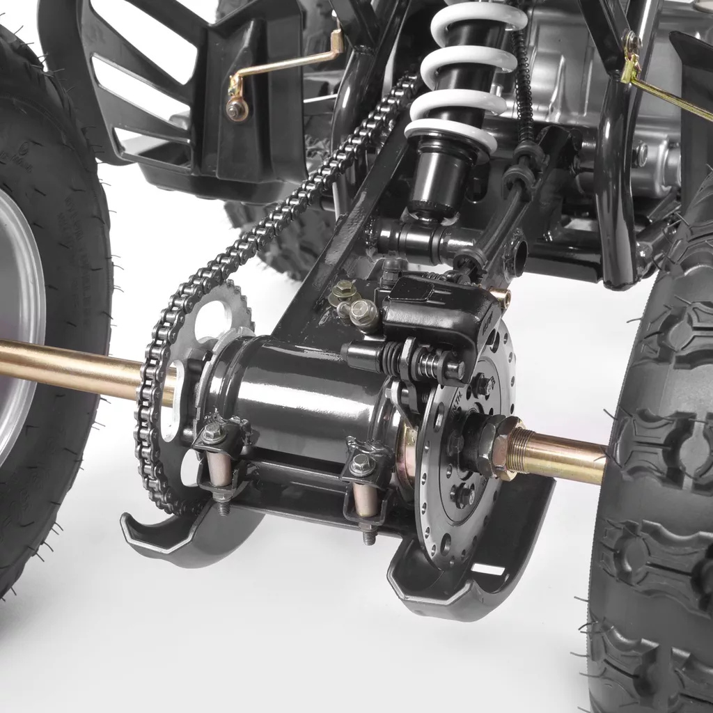 ATV pe benzina, 7,5 CP, 45 km/h, ambreiaj automat, pornire electrica, HECHT 54125 BLACK [5]