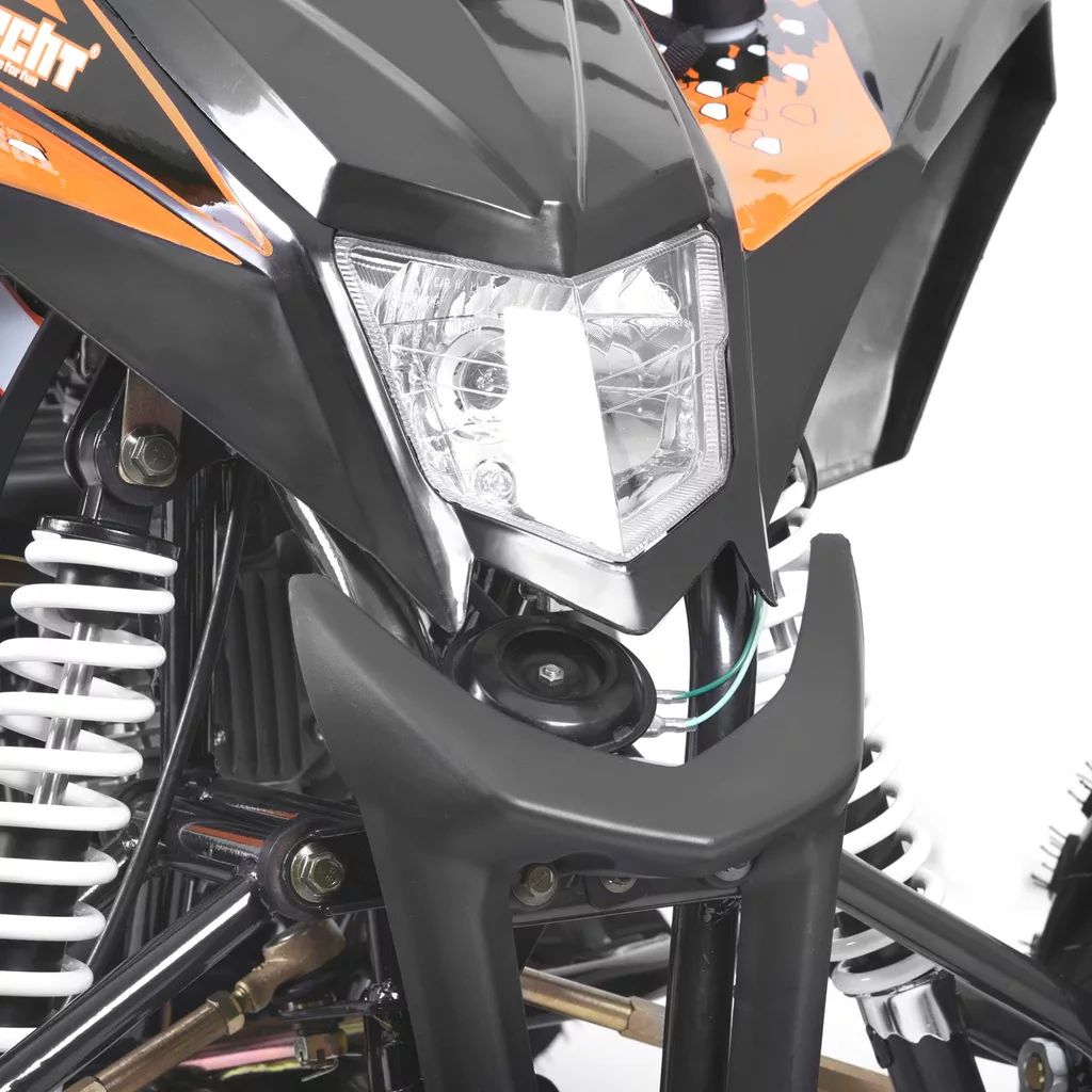ATV pe benzina, 7,5 CP, 45 km/h, ambreiaj automat, pornire electrica, HECHT 54125 BLACK [2]