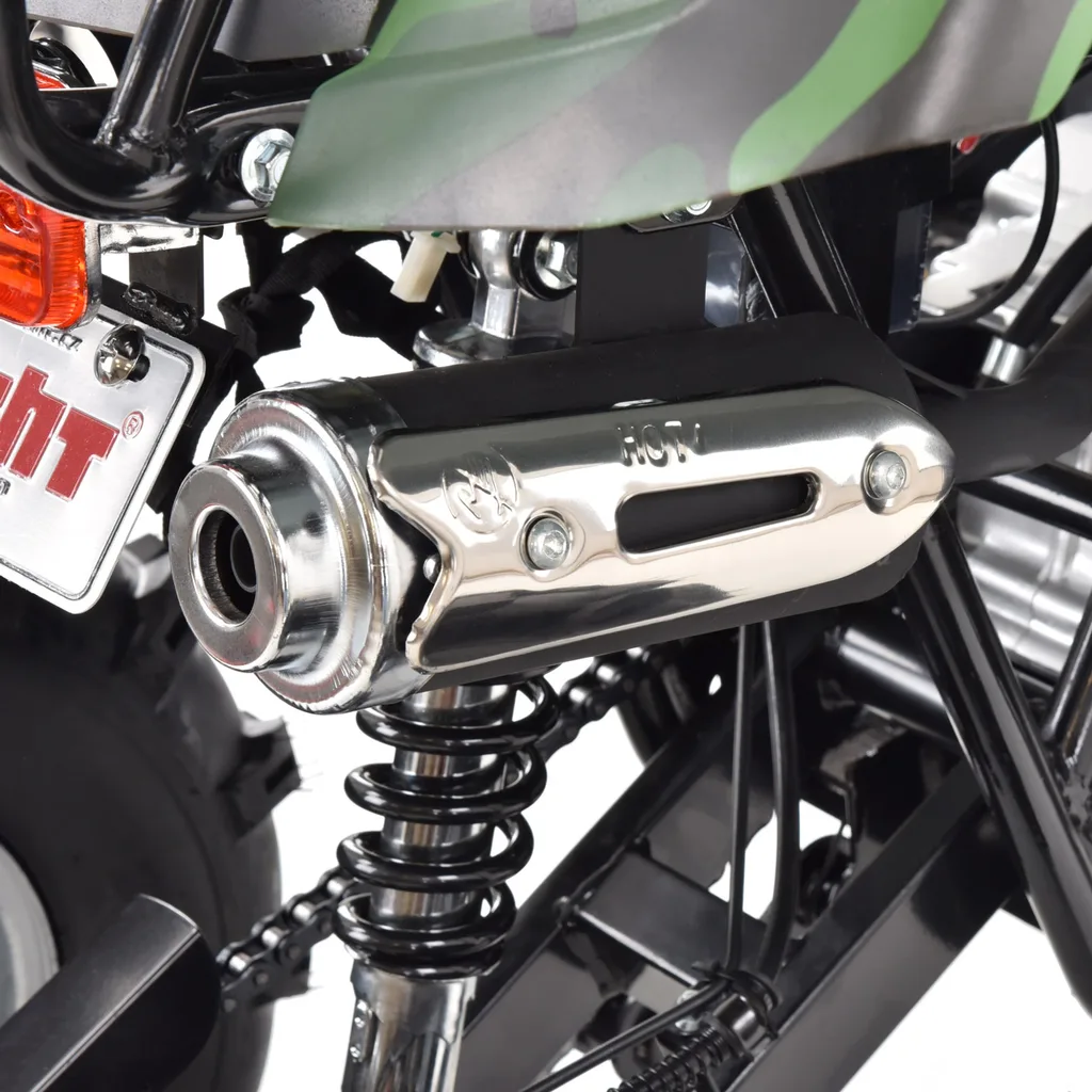 ATV pe benzina, 125 cmc,  8.1 CP, 50 km/h, ambreiaj automat, pornire electrica, Hecht 56126 ARMY [11]
