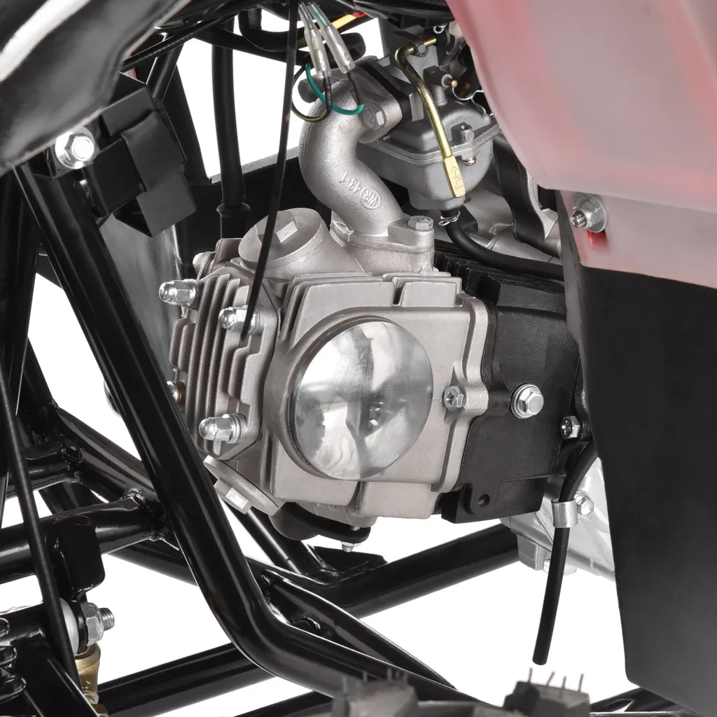 ATV pe benzina, 125 cmc,  8.1 CP, 50 km/h, ambreiaj automat, pornire electrica, Hecht 56126 RED [5]