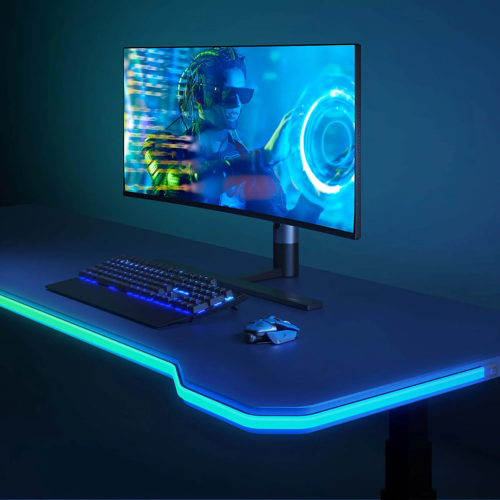 Banda LED Neon Rope Lights Govee H61C3 RGBIC, Sincronizare Muzica, Wi-Fi+Bluetooth, 3m [4]