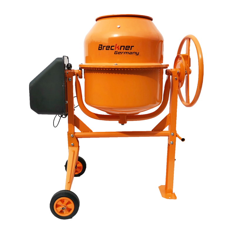 Betoniera 550W, volum cuva 120L, pinion si coroana din fonta, 45Kg, Breckner Germany BK98320 [5]