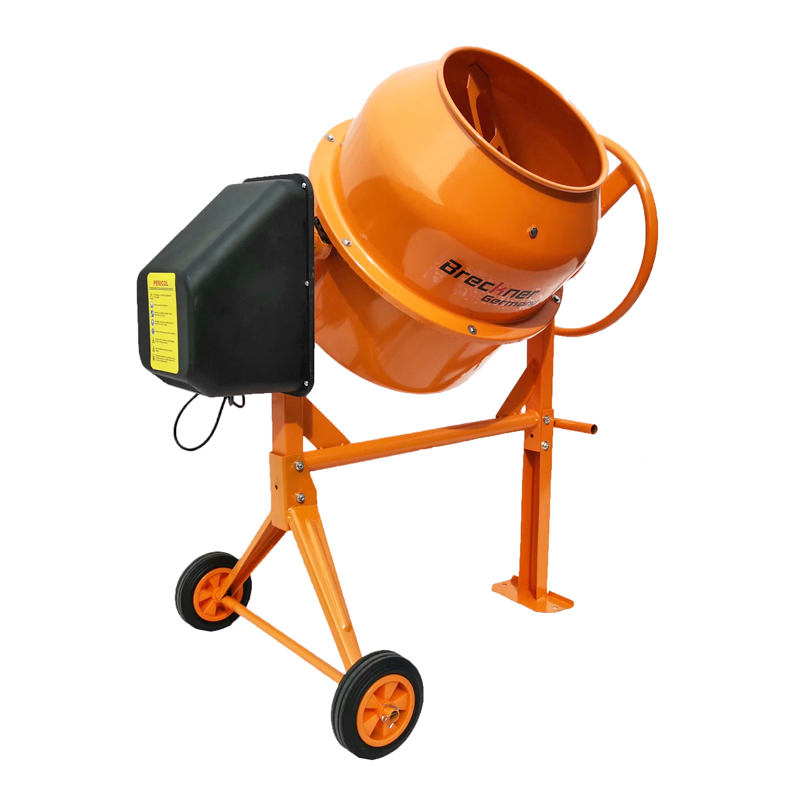 Betoniera 550W, volum cuva 120L, pinion si coroana din fonta, 45Kg, Breckner Germany BK98320 [6]