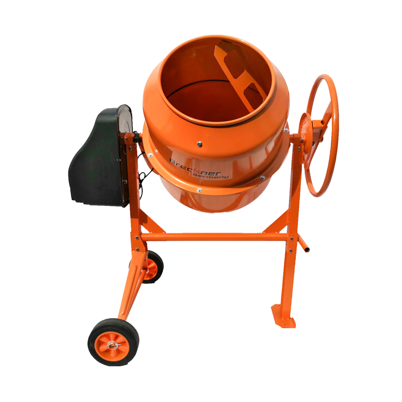 Betoniera 650W, volum cuva 160L, pinion si coroana din fonta, 58Kg, Breckner Germany BK98323 [4]