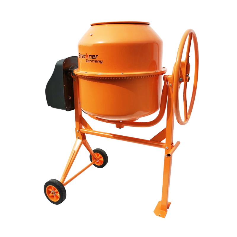 Betoniera 800W, volum cuva 200L, pinion si coroana din fonta, 58Kg, Breckner Germany BK98325 [3]