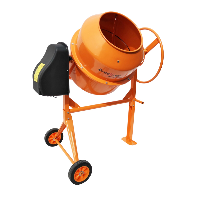 Betoniera 800W, volum cuva 200L, pinion si coroana din fonta, 58Kg, Breckner Germany BK98325 [6]
