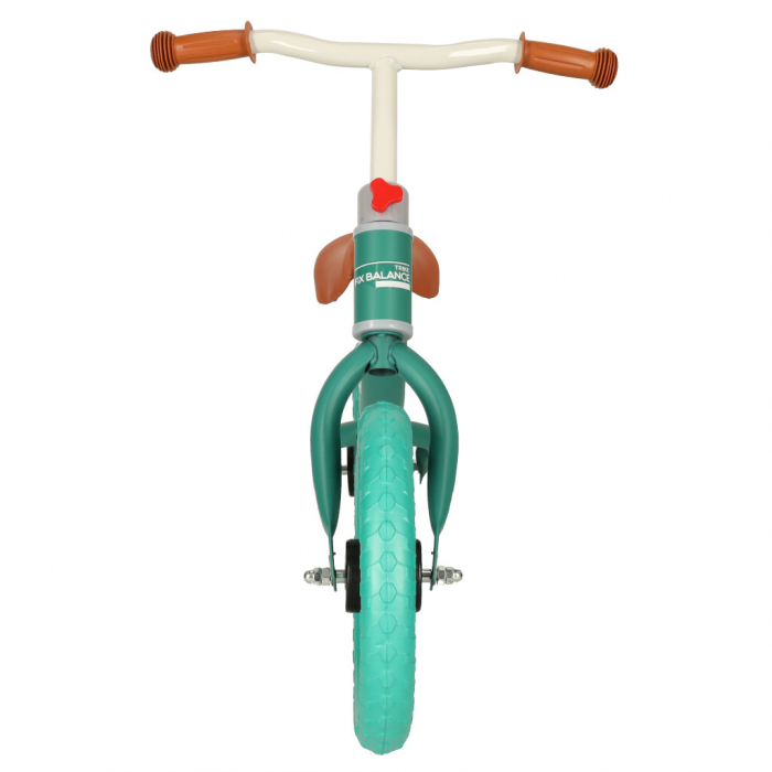 Bicicleta fara pedale pentru copii 80x40x57 cm, reglabila, roti din spuma, 1.8 kg, turcoaz [3]