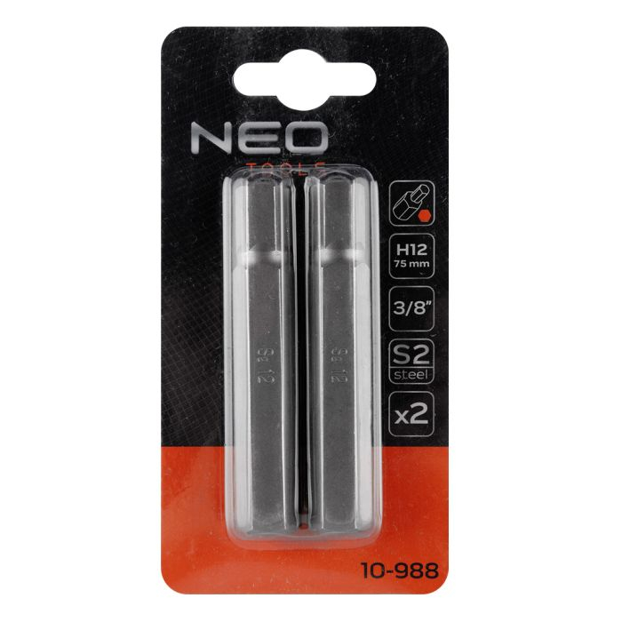 Bit HEX 12x75mm, S2- 2 buc [2]