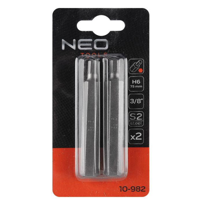 Bit HEX 6x75mm, S2- 2 buc 10-982 NEO [2]