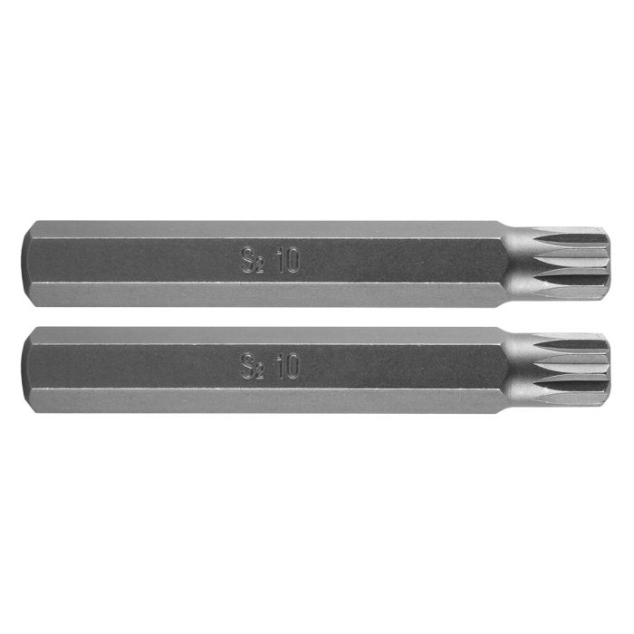 Bit tip "spline" M10x75mm, S2- 2 buc 10-908 NEO [1]