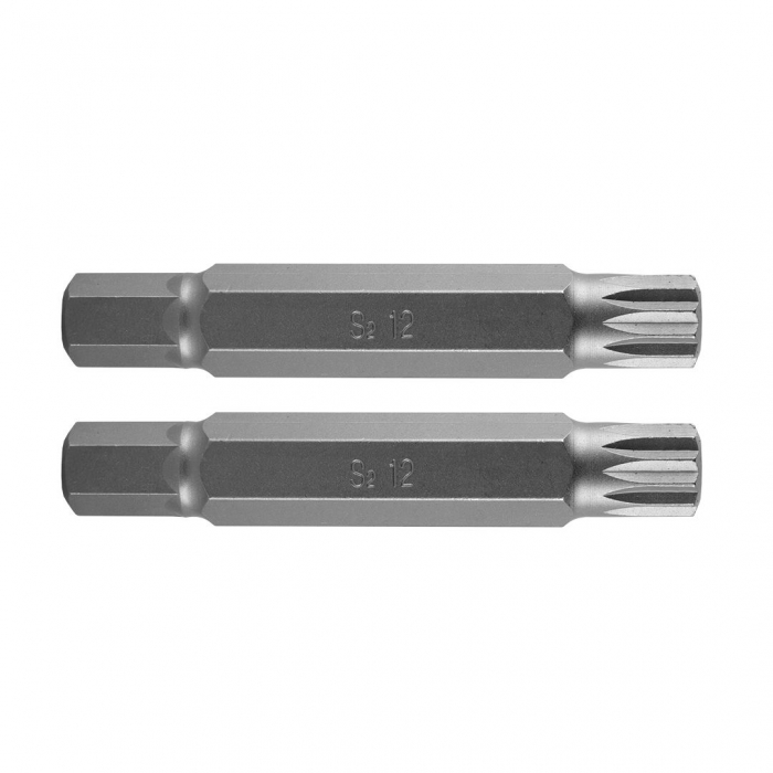 Bit tip "spline" M12x75mm, S2- 2 buc 10-910 NEO [1]