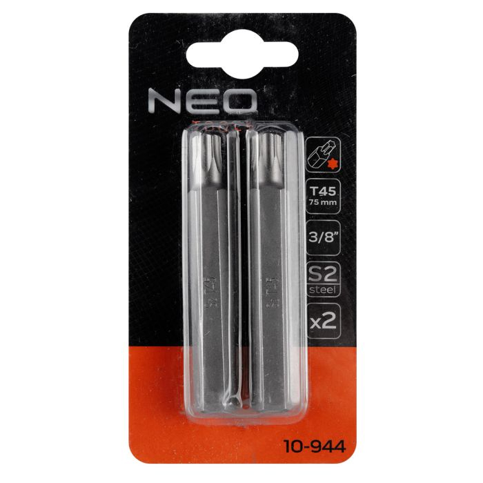 Bit Torx T45x75mm, S2 -2 buc 10-944 NEO [2]