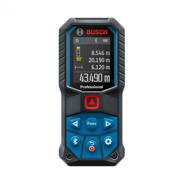 Bosch GLM 50-27 C - Telemetru cu laser, 50 m, +/-1.5 mm/m, 30 valori memorate, bluetooth, display color [1]