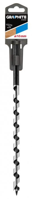 Burghiu lemn elicoidal, 10 x 250 mm 57H356 GRAPHITE [2]