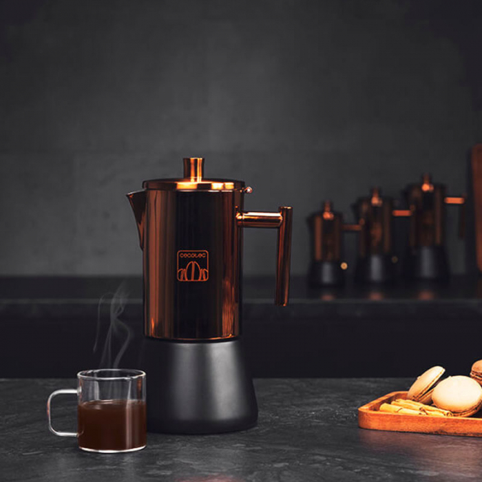 Cafetiera Cecotec Moking 400, 200 ml, 4 cani de cafea, inductie [5]