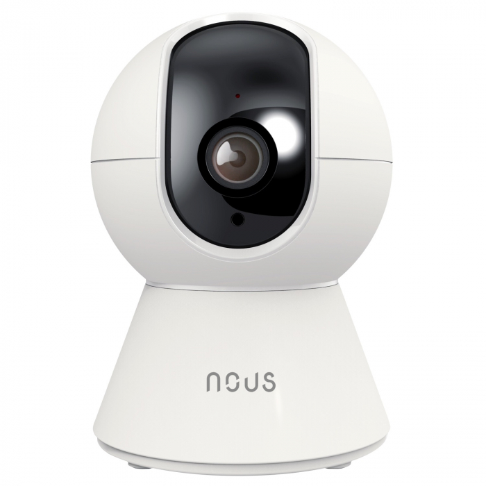 Camera de supraveghere IP WIFI NOUS W5 Smart, Interior, 2K Ultra HD, 3MP, Detectare micare, Night vison, Rotire [1]
