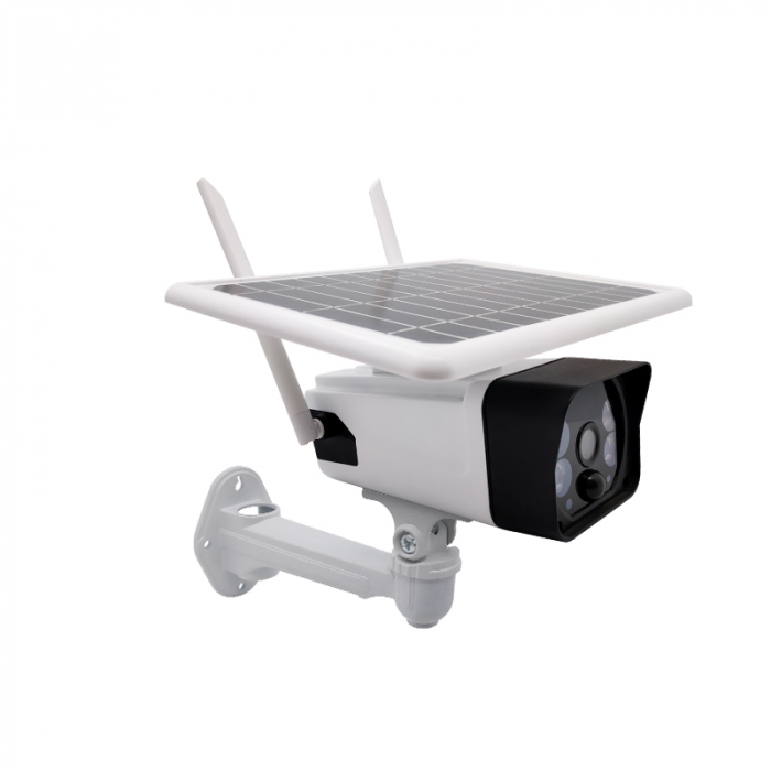 Camera de supraveghere WIFi cu panou solar Rovo SN-P5, 1080P HD,CCTV,  Night Vision, Senzori miscare, Alexa, Google Home, Tuya [1]