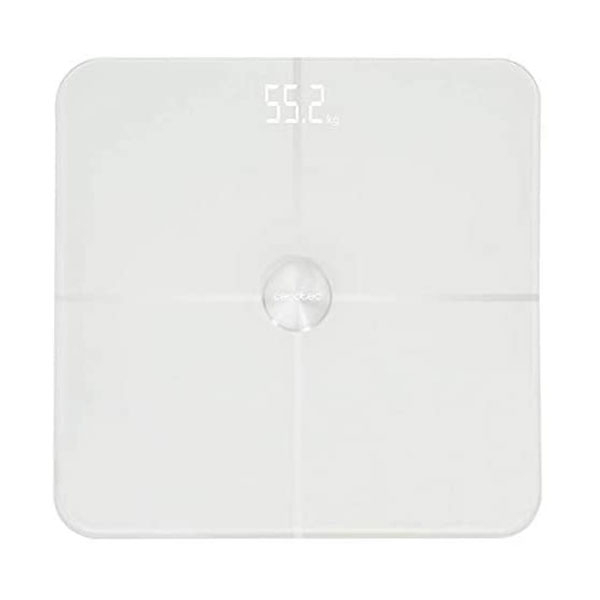 Cantar corporal Smart Cecotec Surface Precision 9600, Display LED, 10 valori masurate, BMI, Alb [1]