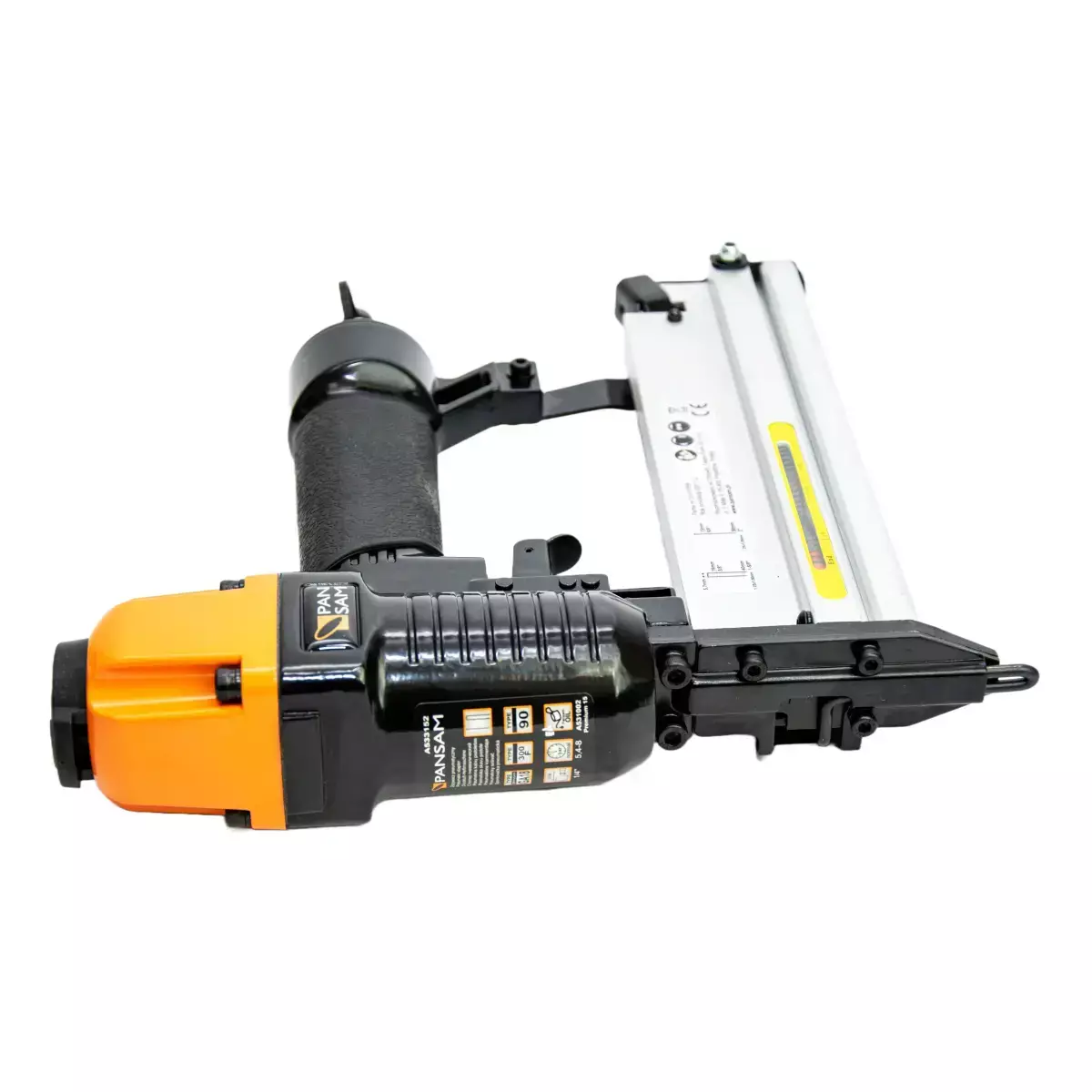 Capsator pneumatic 2 în 1 (capse si cuie) 16-40 mm, capse Tip 90, cuie Tip GA18, PANSAM A533152 [5]
