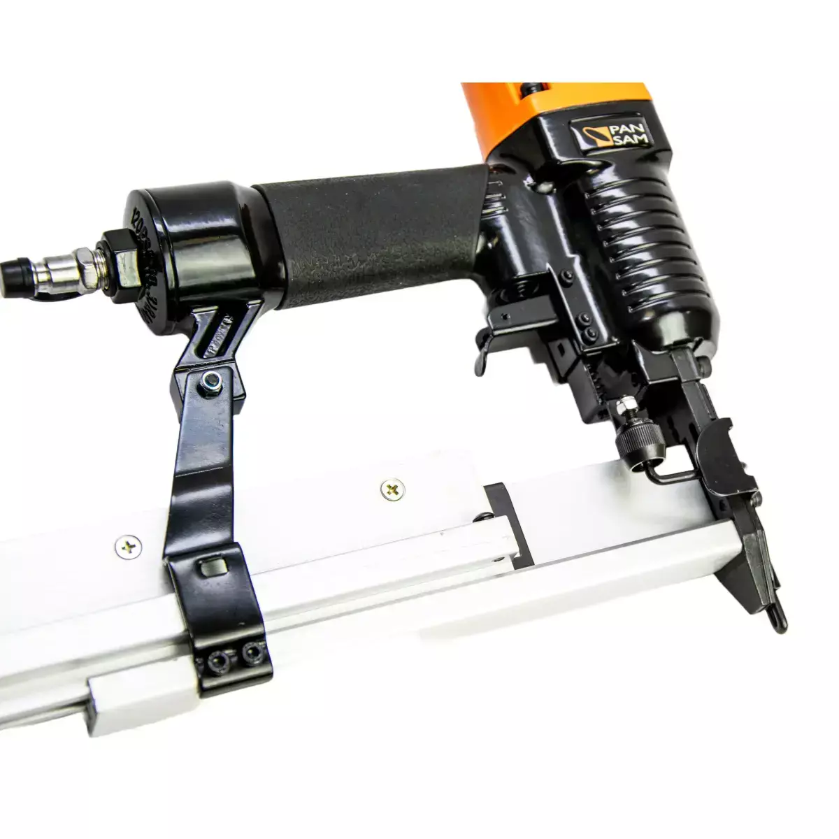 Capsator pneumatic 2 în 1 (capse si cuie) 16-40 mm, capse Tip 90, cuie Tip GA18, PANSAM A533152 [8]